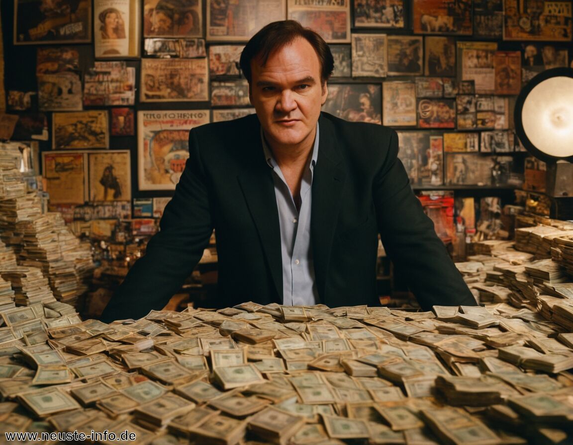 Verkauf von Filmrechten und Merchandising   - Quentin Tarantino Vermögen » Was macht ihn so reich