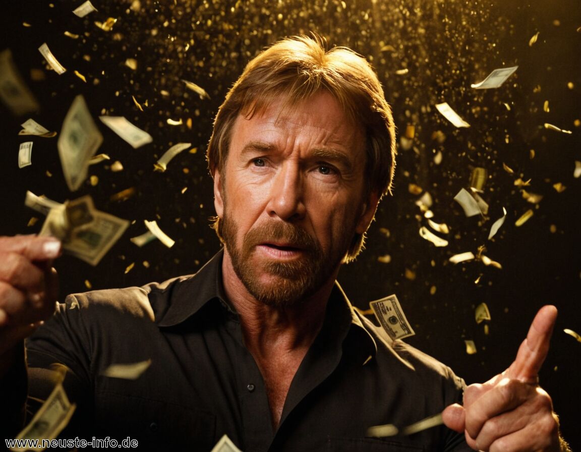 Veröffentlichte zahlreiche Bücher und Fitness-DVDs   - Chuck Norris Vermögen » Hollywood-Action mit Gewinn