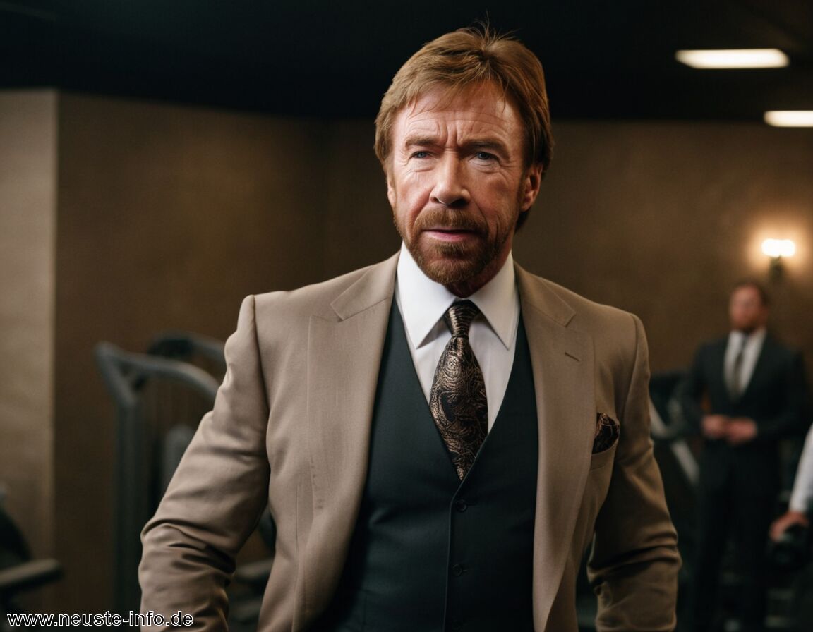 Eigener Vermarktung durch Sport- und Fitnessmarken   - Chuck Norris Vermögen » Hollywood-Action mit Gewinn