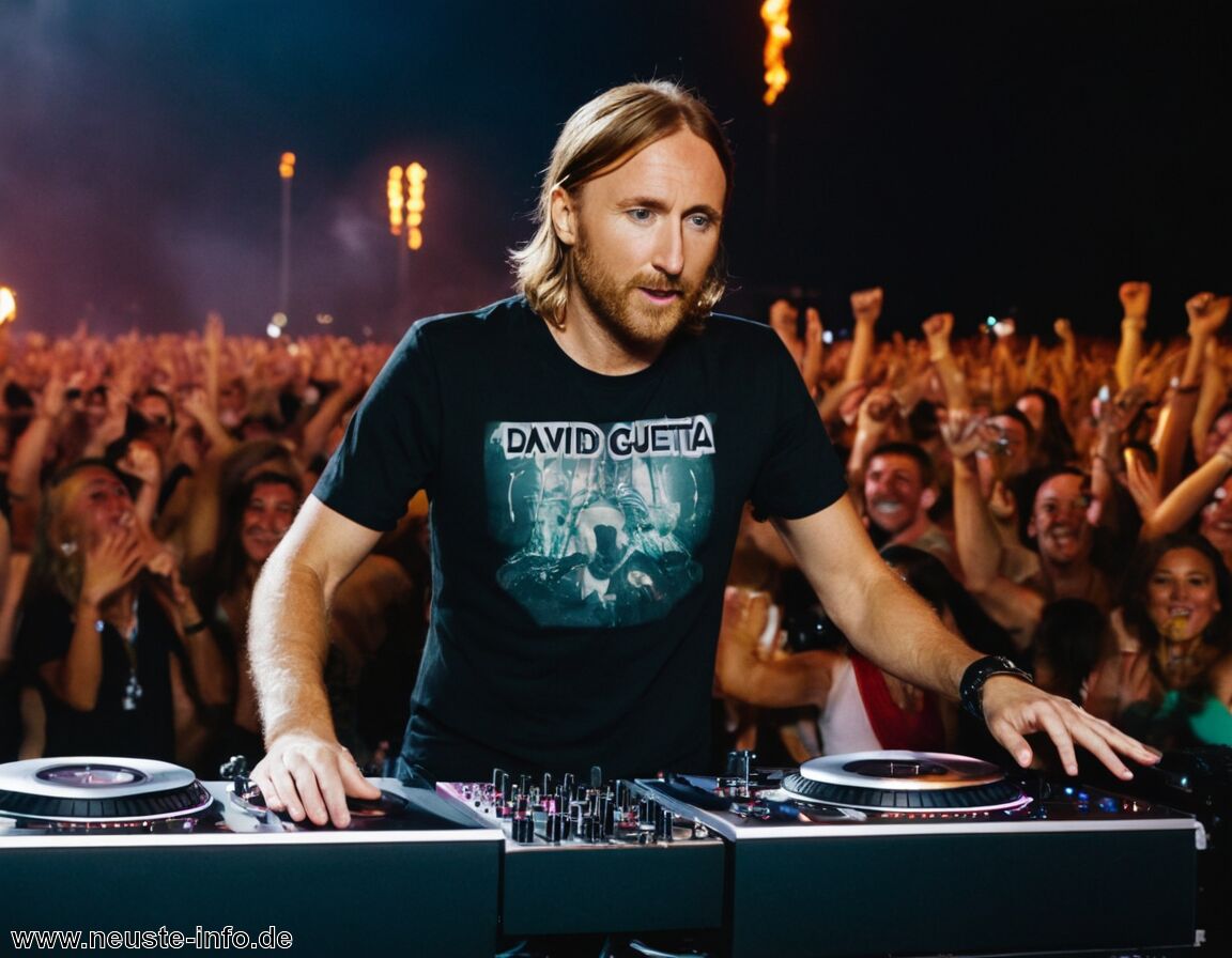 Vermarktung seiner Marke durch Merchandising und Events - David Guetta Vermögen » Wie der DJ zum Star wurde