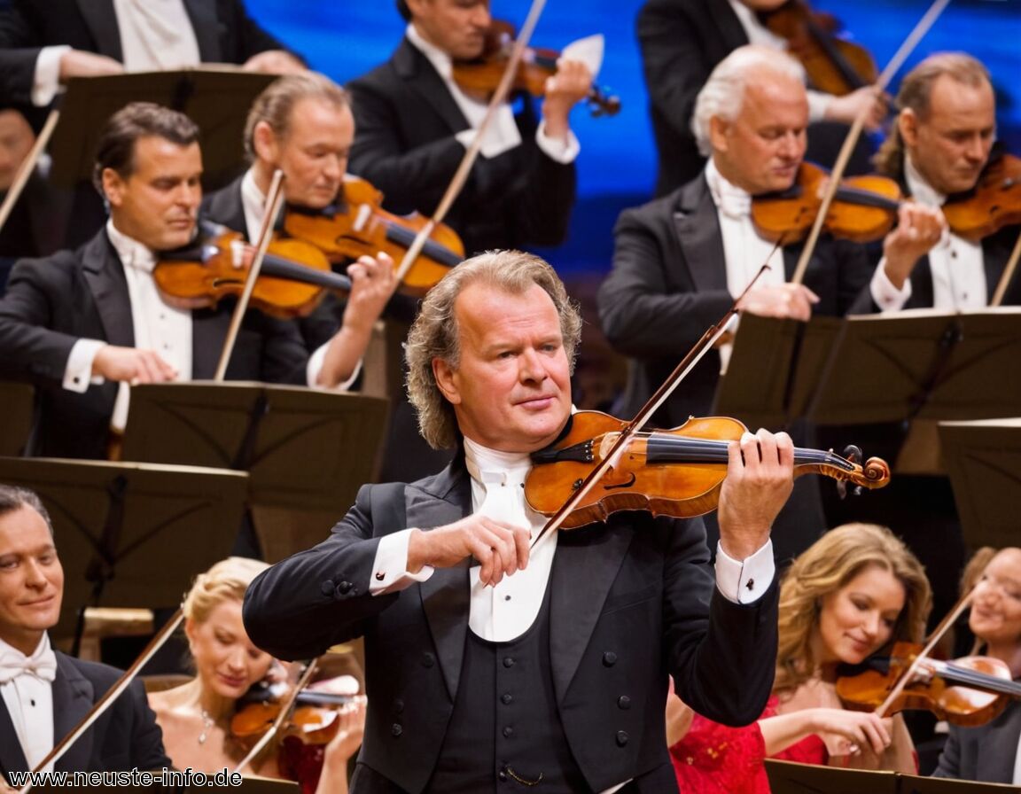 André Rieu Vermögen » Klassikstar und sein Reichtum